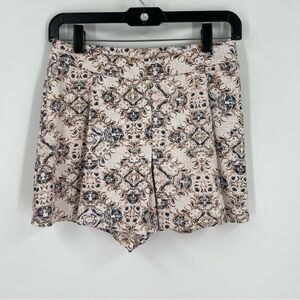 Jessica Simpson Women’s Paisley Print Pull On Skort size S